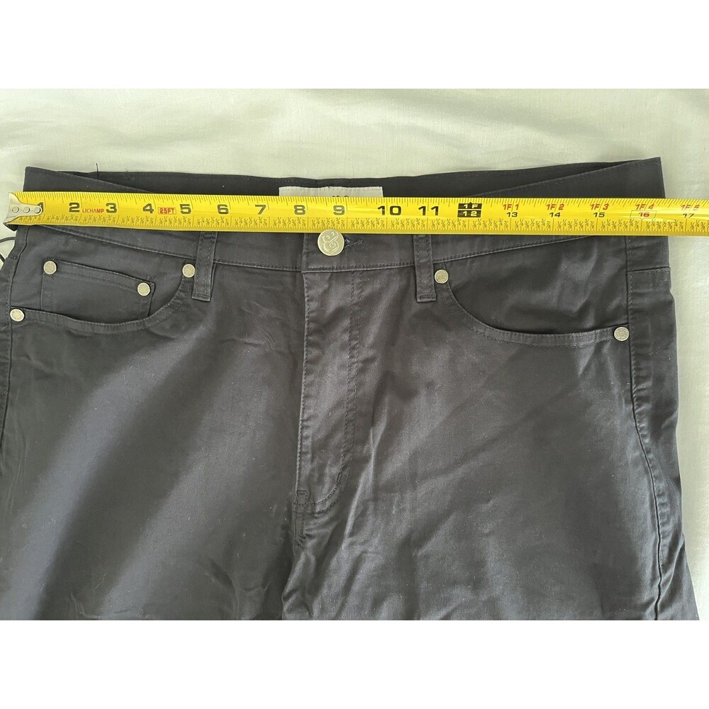 NEW Collars & Co CEO Chino Five Pocket Cotton Pants Navy Blue 32x30 Golf Work - Picture 10 of 11